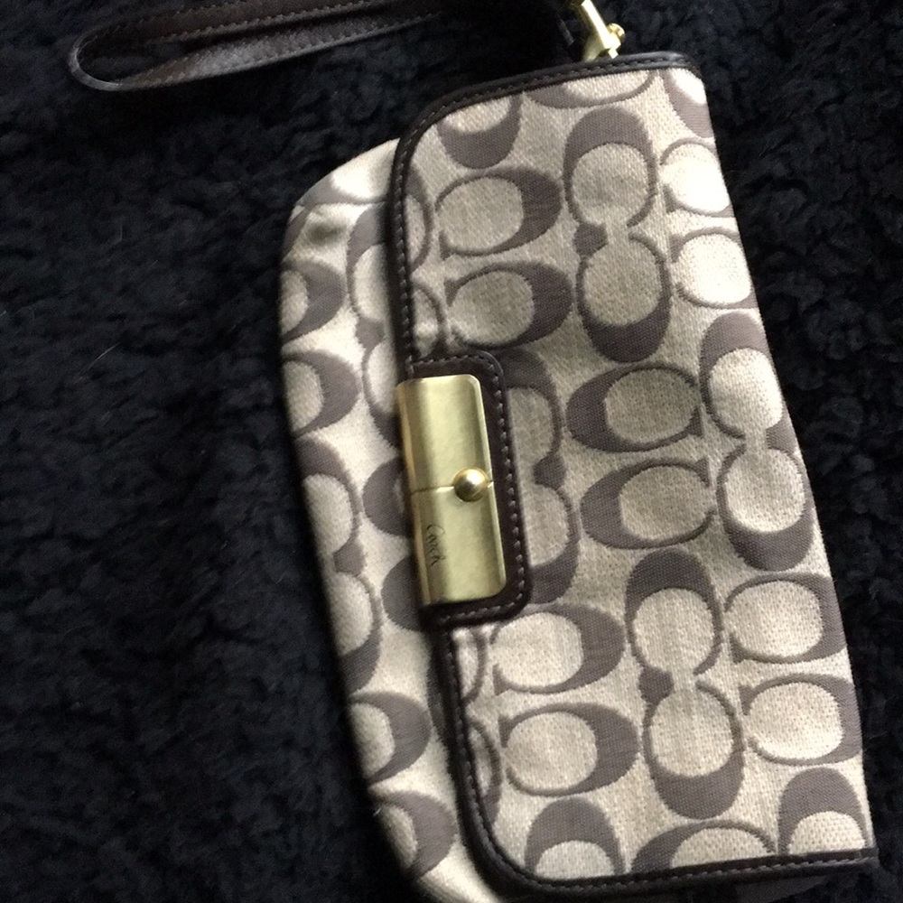 Coach wristlet